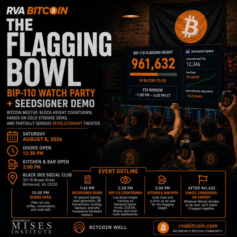 monthly Bitcoin and Brews — July 1 at Black Iris Social Club